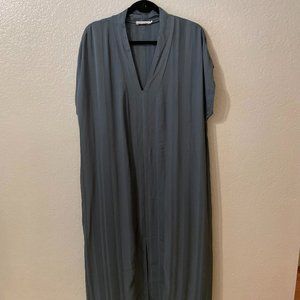 LACAUSA Midi Dress with Front Slit - Size Medium